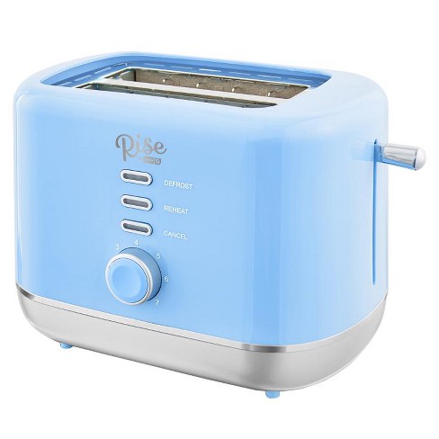 Rise by Dash Clear View 2-Slice Toaster