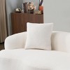 66.93" Modern Curved Loveseat Sofa with Armrest and Cushions, Compact Size for Living Room or Bedroom -3irtyhousy - 3 of 4