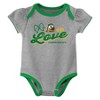 NCAA Oregon Ducks Infant Girls' 3pk Bodysuit - 3 of 4