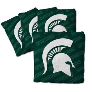 NCAA Michigan State Spartans 4pk Green Toss Game Set - 1 of 4