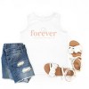The Juniper Shop Forever Chasing Sunsets Sun Youth Tank Top - XS - White - 2 of 4