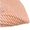 Home Mart Goods Orange Extra Thick Woven Trivet Round Placemats Natural Cotton Hot Potholder Mat Heat Resistant - 9"x9"(Pack of 4) - 4 of 4