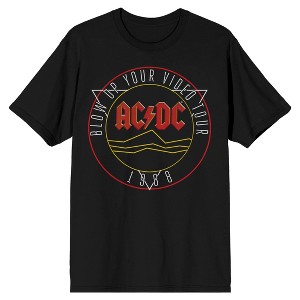 ACDC Blow Up Your Video Men's Black T-shirt - 1 of 2
