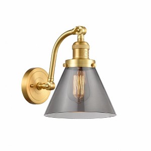 Cone - 1 Light Wall Sconce In Industrial Style-11.5 Inches Tall and 8 Inches Wide - 1 of 1