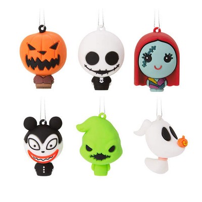 Mini Disney Nightmare Before Christmas Shatterproof Plastic Ornaments Set