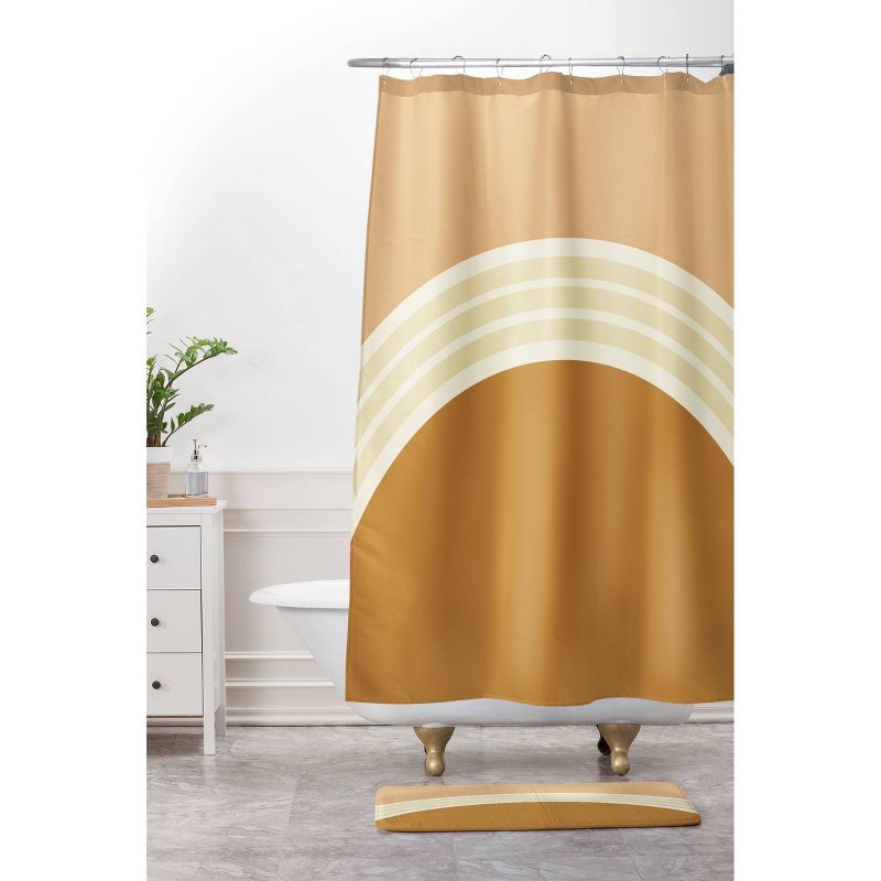 Urban Wild Studio One Day Clay Layers Shower Curtain Brown - Deny Designs, 4 of 5