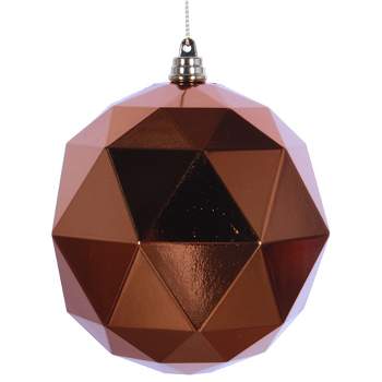 Vickerman 8" Geometric Ball Ornament