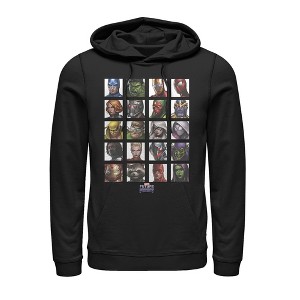 Men's Marvel Future Fight Character Panel Pull Over Hoodie - 1 of 3