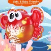Babyluv"Frog Musical Bubble Bath Maker – Fun Toddler Bath Toy with Music & Bubbles for Bathtub Play"Red&Green - 4 of 4