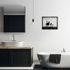 Stupell Industries Panda in Modern Bubble Bath Floating Frame Canvas Art - 3 of 4