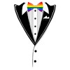 Men's Lost Gods Rainbow Bowtie T-Shirt - 2 of 4
