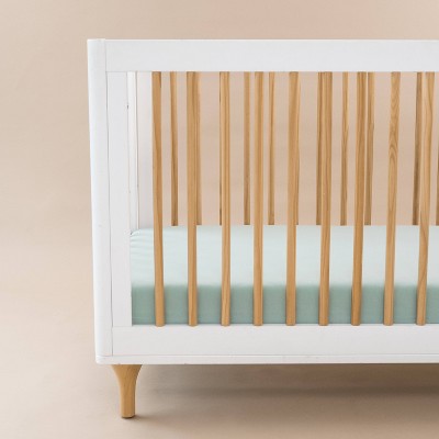 Sage Bamboo Rayon Toddler Crib Sheet Set