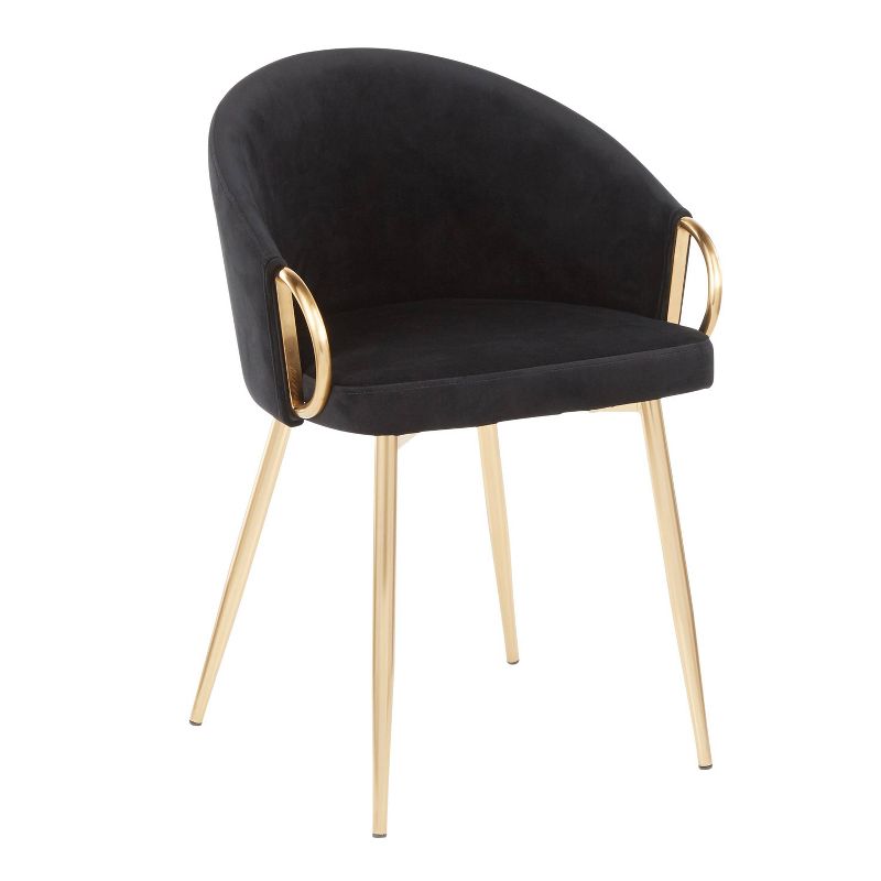 Claire Contemporary and Glam Dining Chair - LumiSource, 1 of 15