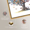 Art Remedy Butterfly Tree Colorful buterfly and flowers wall art Framed - 4 of 4