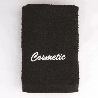 Rifz Textiles Makeup/Cosmetic Removing Washcloths 12 PK Black 12"X12" 12 PK