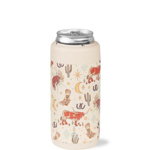 HydroJug Can Cooler - 2-in-1 Insulated Can Cooler Cup 12oz - Stainless Steel, Non-Slip Rubber Base, Screw-Top Lid - 1 of 4