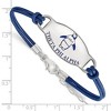 Black Bow Jewelry Sterling Silver Theta Phi Alpha Greek Life Strand Bracelet 7 Inch - 2 of 3