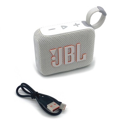 JBL Go4 Bluetooth Waterproof Speaker - White - Target Certified Refurbished