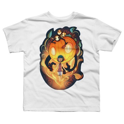 Boy's Design By Humans Halloween Spirit By AshenWorks T-Shirt