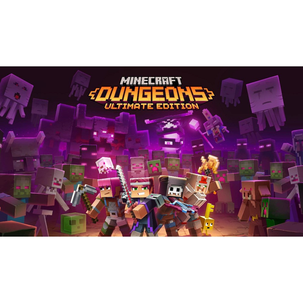 Photos - Game Nintendo Minecraft Dungeons: Ultimate Edition -  Switch  (Digital)