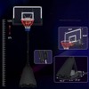 DSVIMOY Lawn Sports Sets, Portable Basketball Hoop with Adjustable Height, Basketball Hoop and Goals for Kids Adults, Black, 27.6"*120"*43.3" - 2 of 4