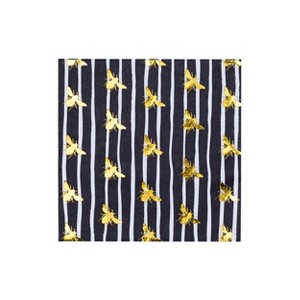 Jollity & Co. - Bee Print Cocktail Napkins - Pack of 20 Paper Napkins - 1 of 3