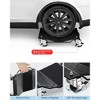 Car Wheel Dolly Set of 2/4, 3000/6000LBS Capacity Heavy Duty Vehicle Mover Dolly with Brakes for Moving Cars, Trucks, Trailers and Motorcycles - 4 of 4