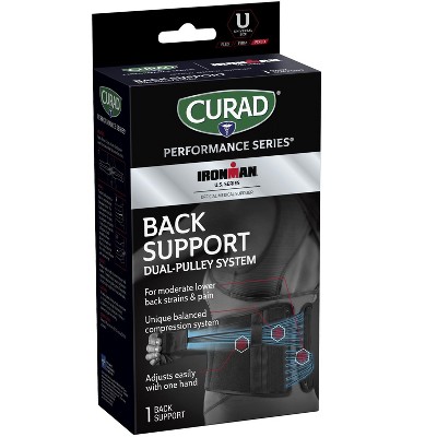 Curad Performance Series IRONMAN Universal Back Support with Pulley System