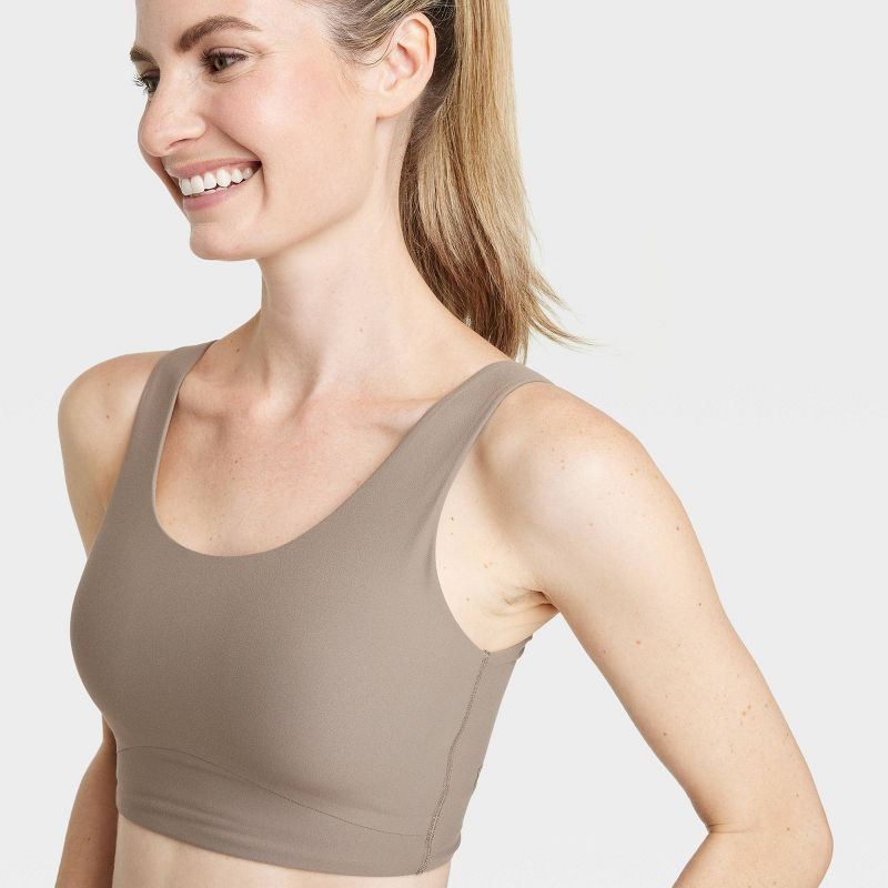 Women's Everyday Soft Medium Support Longline Sports Bra - All In Motion™, 6 of 12