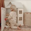 günamüna® Baby Two - Piece Set with DIAPER-ZiP Bamboo Rayon Fleece - Petal Blush - 0-3 Months - 4 of 4