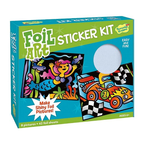 Make A Picture Sticker Kit Foil Art : Target