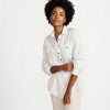 Lands' End Women's Long Sleeve Popover Top made with TENCEL Fibers - 4 of 4