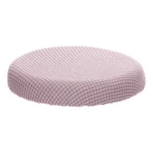 Unique Bargains Round Washable Elastic Bar Stool Cushion Slipcovers 11"-16" 1 Pc - 1 of 4