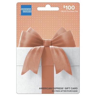 American Express Gift Card - $100 + $6 Fee