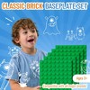 Strictly Briks Classic Building Brick Baseplates, Green, 20 Pieces, 8x8 Studs, Creative Play Set - 2 of 4