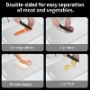 BRINJOY Titanium Cutting Board 100% Pure Cutting Boards With Groove Metal Grade Food Double Sided Chopping Board for Cutting Meats Vegetables-X-Large - 4 of 4