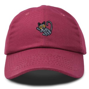 Dalix British Shorthair Cat Cotton Dad Hat Adjustable Cute Cat Lover Baseball Cap for Casual Wear Womens - 1 of 4