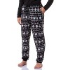 The Nightmare Before Christmas Women's Jack Skellington Jogger Pajama Set Black - 3 of 4