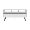 23.6" FSC Certified Engineered Wood TV Stand with 3 Drawers and 3 Shelves for Media Storage for Living Room and Bedroom - 2 of 4