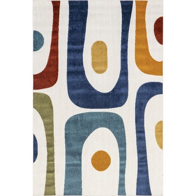 Nuloom Yolande Abstract Indoor/Outdoor Area Rug
