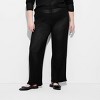 Women's Open Work Pointelle Wide Leg Pants - Wild Fable™ - 2 of 3
