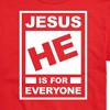 Men's - Instant Message - Jesus Rating Short Sleeve Graphic T-Shirt - 2 of 4