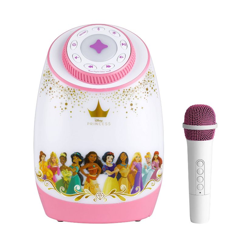 Disney Princess EZ Link plus Bluetooth Karaoke with Wireless Microphone, 1 of 10