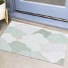 Unique Bargains Cloud Pattern Outdoor and Indoor Non-Slip Durable Entrance Doormat - 2 of 4