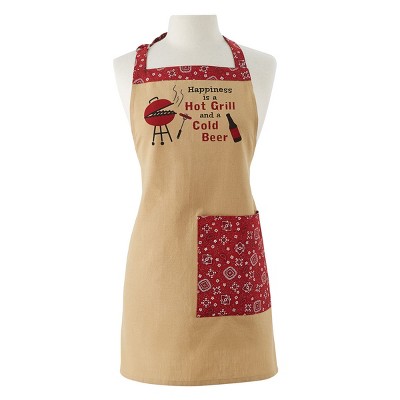 Park Designs Grillin & Chillin Apron - Beige