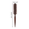 Unique Bargains Women's Detangling Curling Comb Brown 1 Pc - 2 of 3