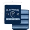 NCAA Old Dominion Monarchs Varsity Plaque Double Sided Royal Plush Blanket: Sports Team Logo - 3 of 3