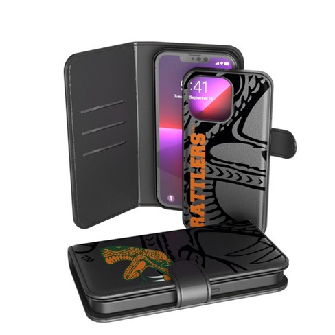 Keyscaper Florida A m Rattlers Monocolor Tilt Wallet Phone Case