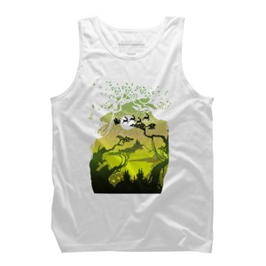 Men's Design By Humans Christmas Eve By pilipsjanuarius Tank Top - 1 of 3