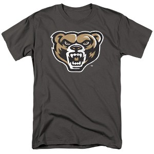 Men's Oakland University Official Distressed Primary T-Shirt - 1 of 4